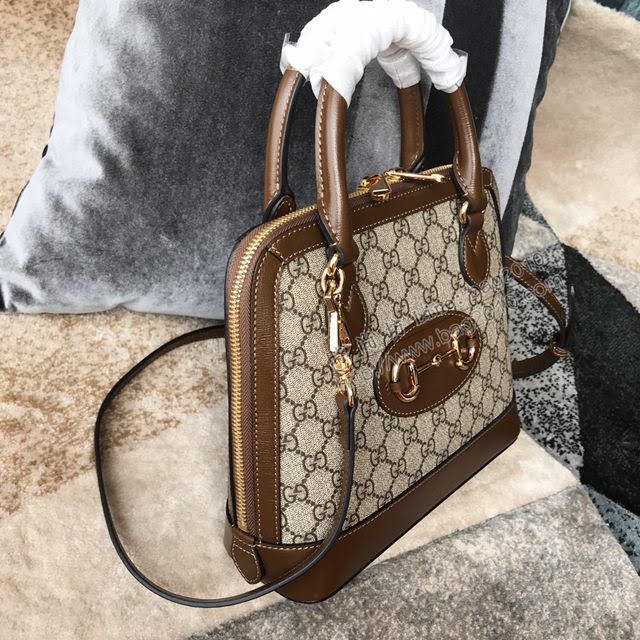 Gucci女包 古馳2020新款 Gucci手提肩背女包 621220pvc白皮  gdj1143